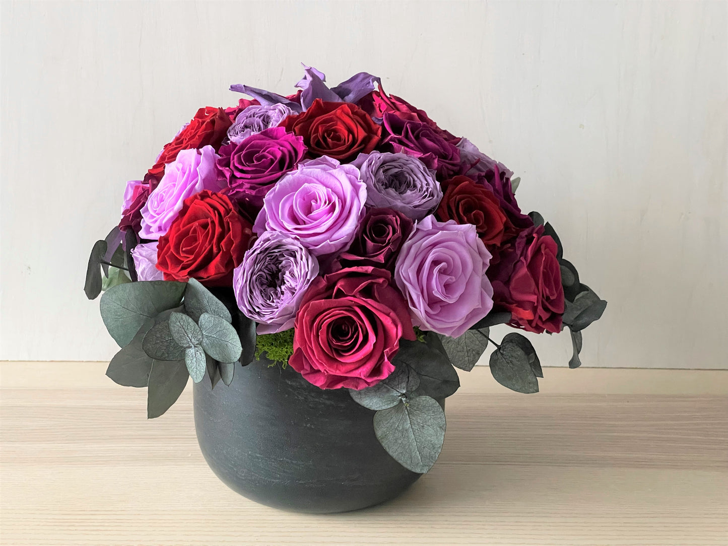 'RUBIN' - preserved rose box