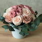PINK DAWN - preserved rose box