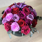 'RUBIN' - preserved rose box