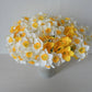 Yellow/White daffodil silk flower bouquet