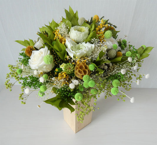 'SECRET GARDEN' - boho preserved flower bouqet