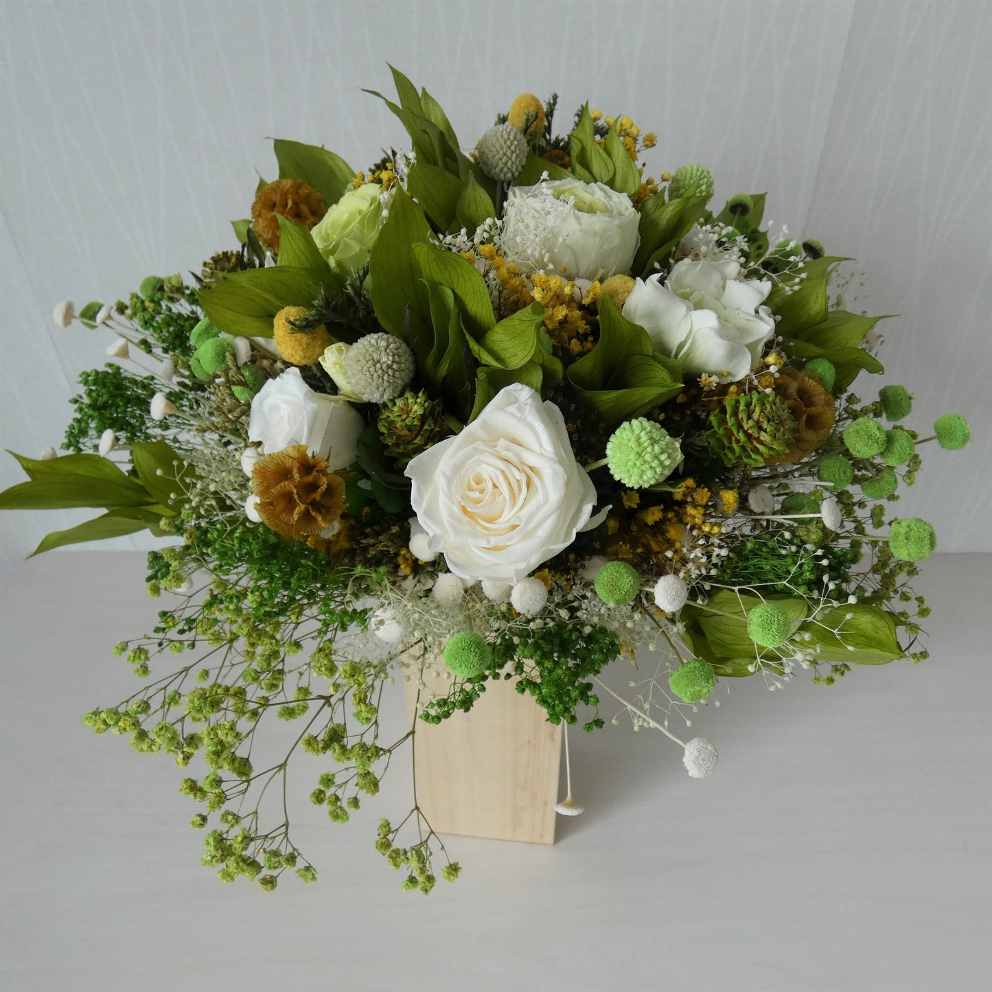 'SECRET GARDEN' - boho preserved flower bouqet